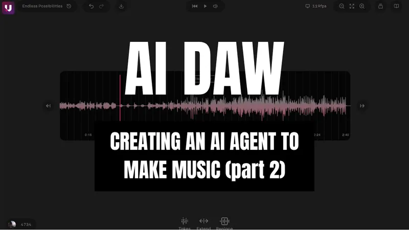 Building a Simple AI DAW, Part 2: MCP and Agents cover image